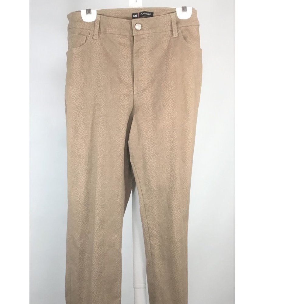 Lee Reptile Print Jeans